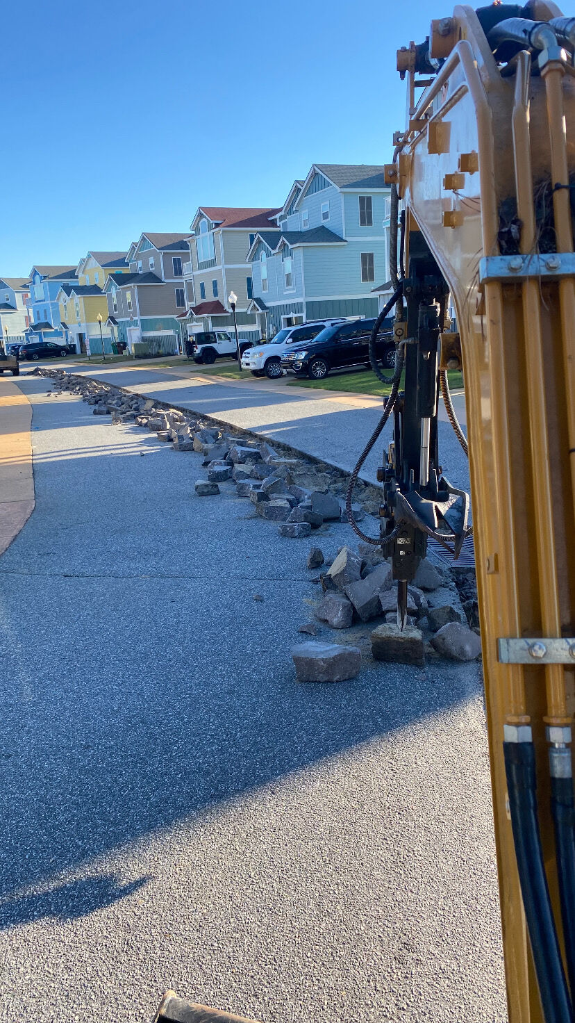 Commercial Concrete project completed by Mike's Concrete & Masonry