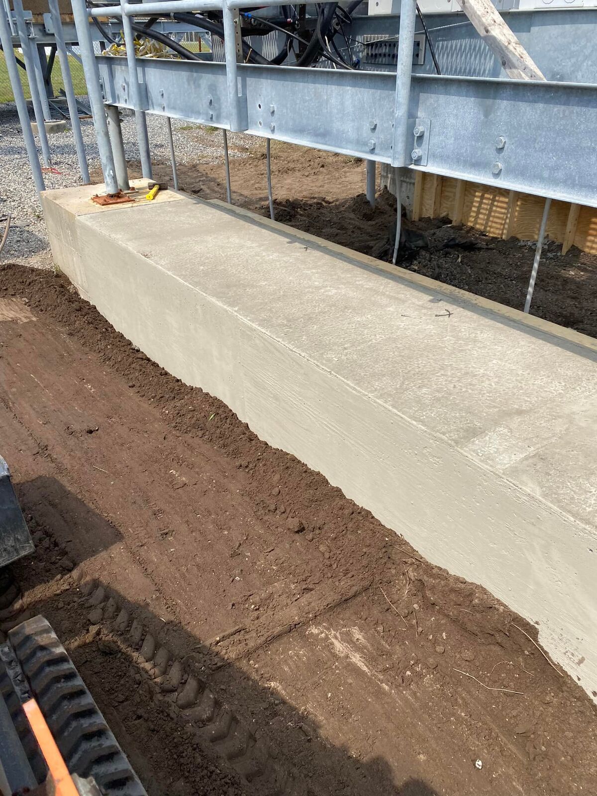 Commercial Concrete project completed by Mike's Concrete & Masonry