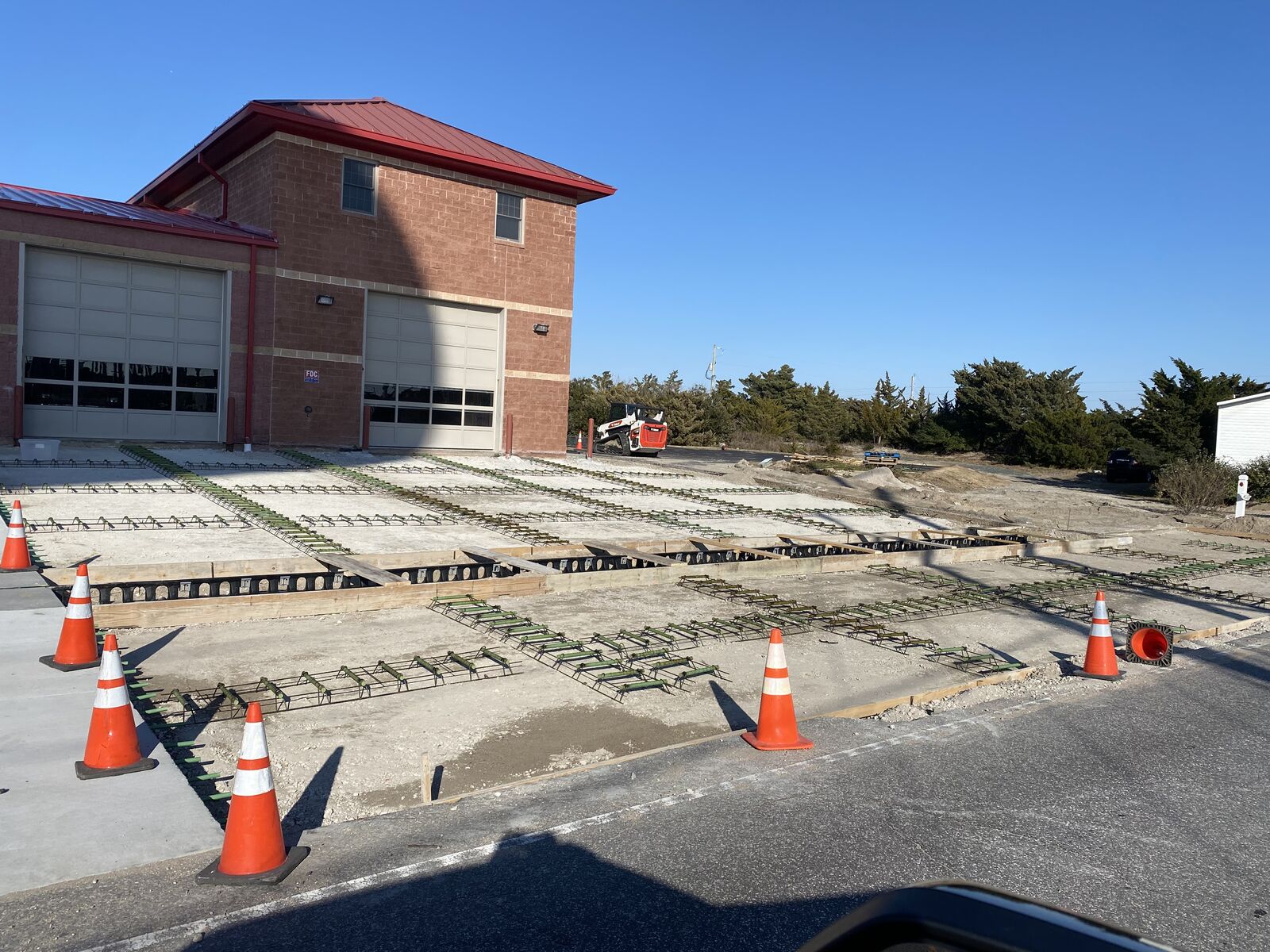 Commercial Concrete project completed by Mike's Concrete & Masonry