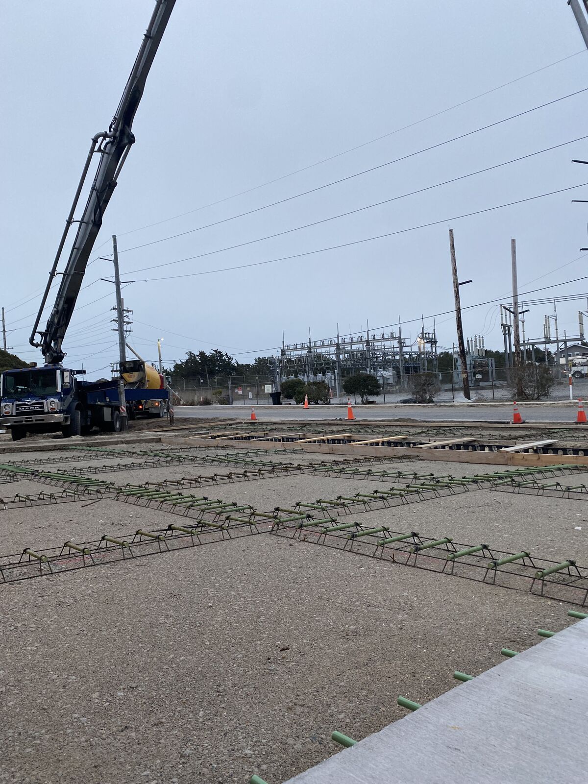 Commercial Concrete project completed by Mike's Concrete & Masonry