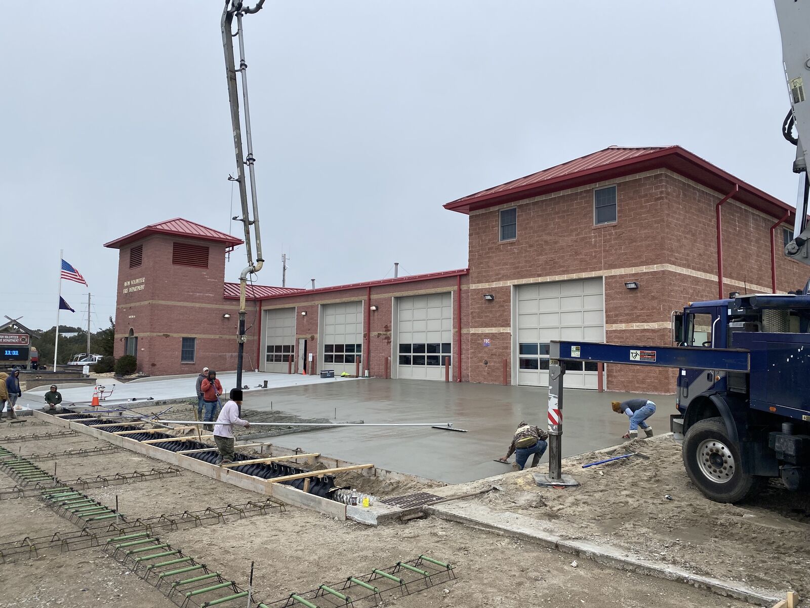 Commercial Concrete project completed by Mike's Concrete & Masonry