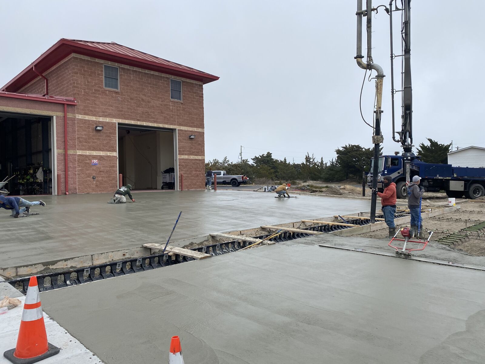 Commercial Concrete project completed by Mike's Concrete & Masonry