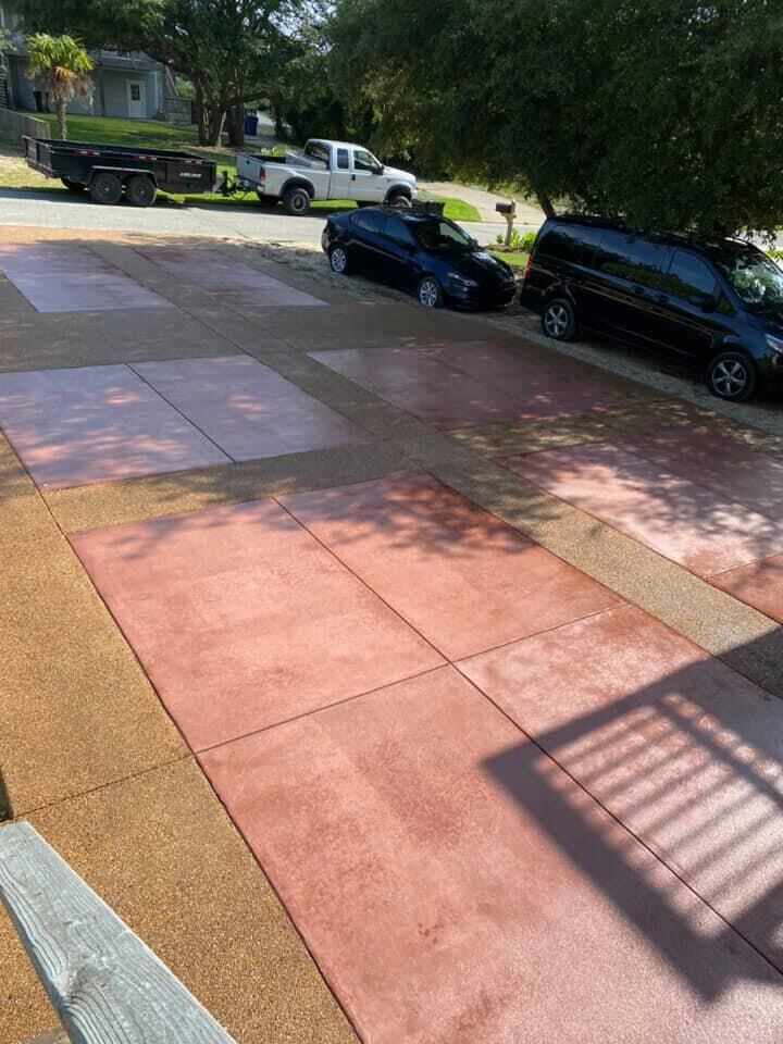 Decorative Concrete project completed by Mike's Concrete & Masonry