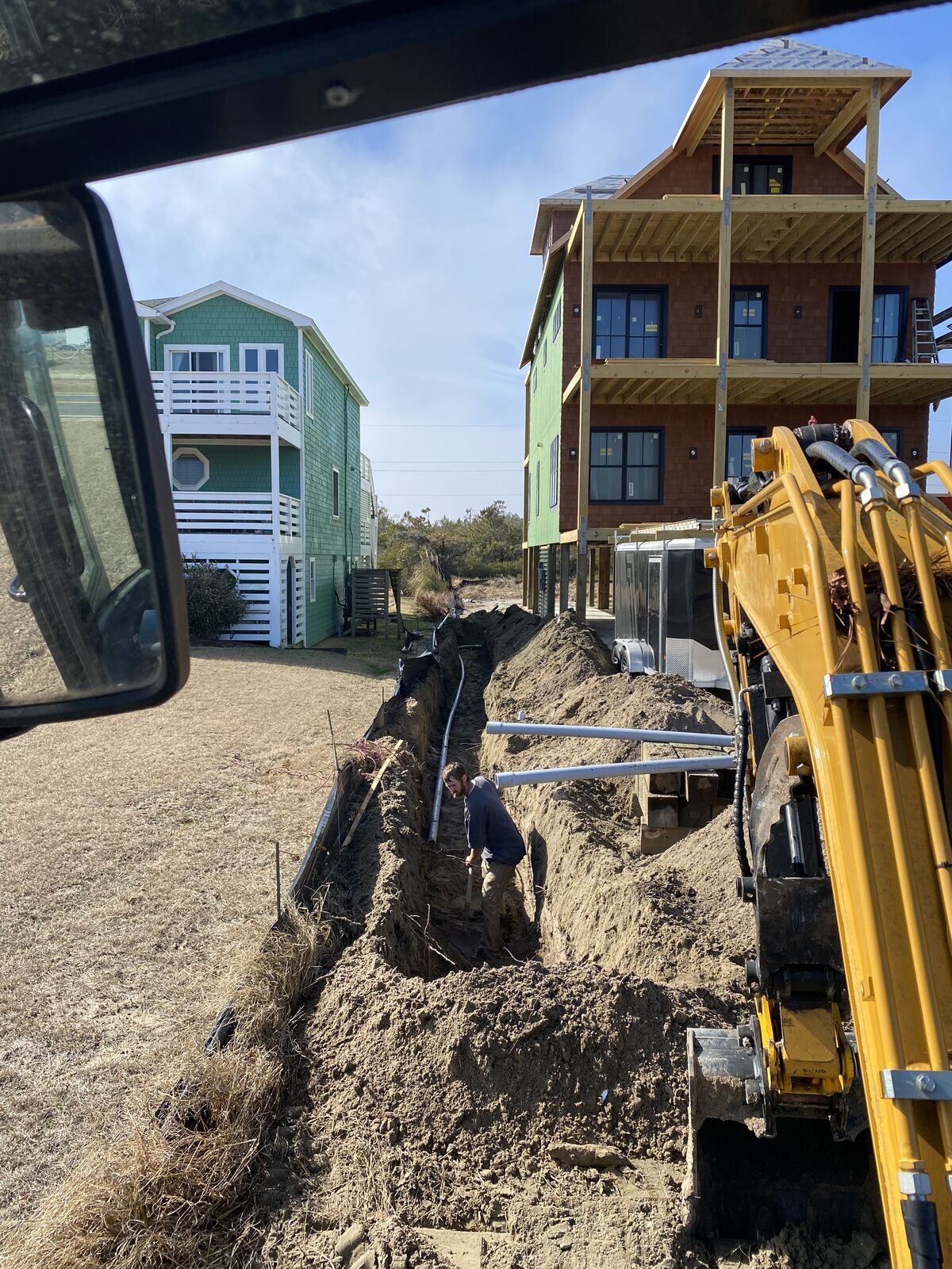 Excavation & Site Preparation project completed by Mike's Concrete & Masonry
