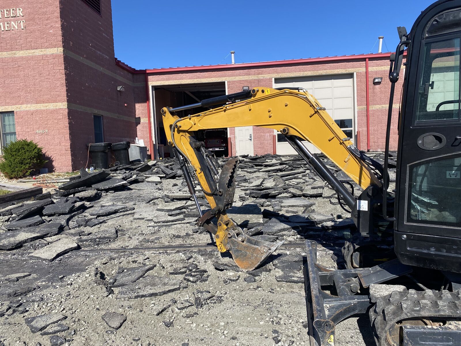 Excavation & Site Preparation project completed by Mike's Concrete & Masonry
