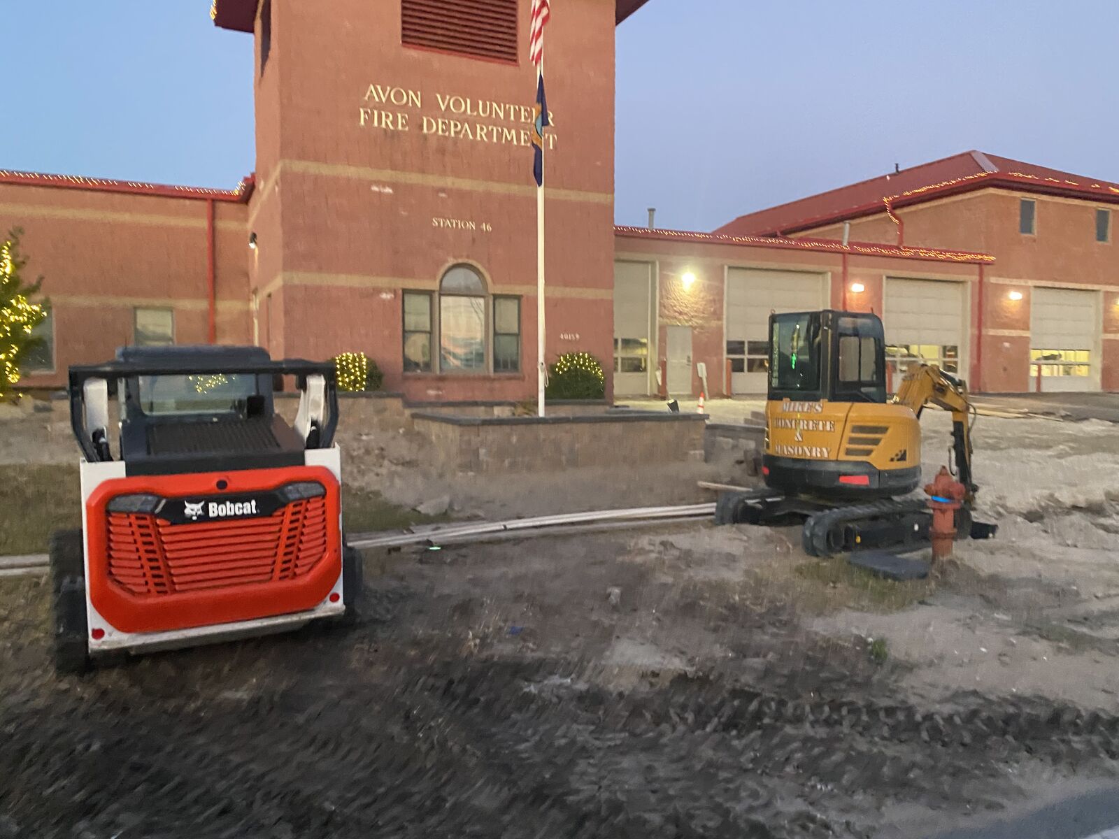 Excavation & Site Preparation project completed by Mike's Concrete & Masonry