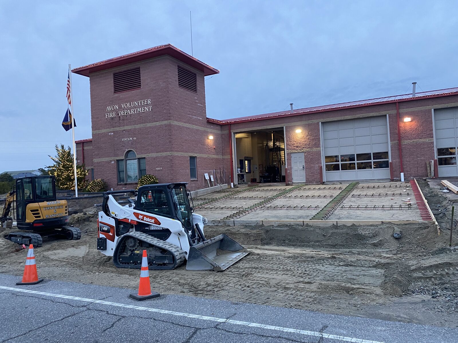 Excavation & Site Preparation project completed by Mike's Concrete & Masonry