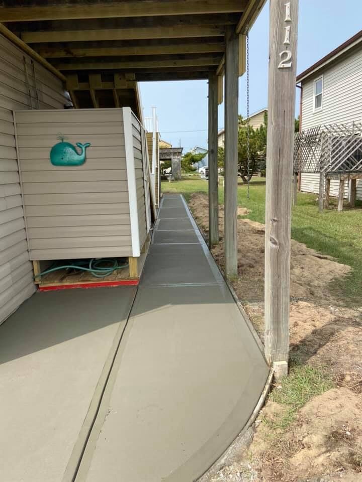 Concrete Slabs & Flatwork project completed by Mike's Concrete & Masonry