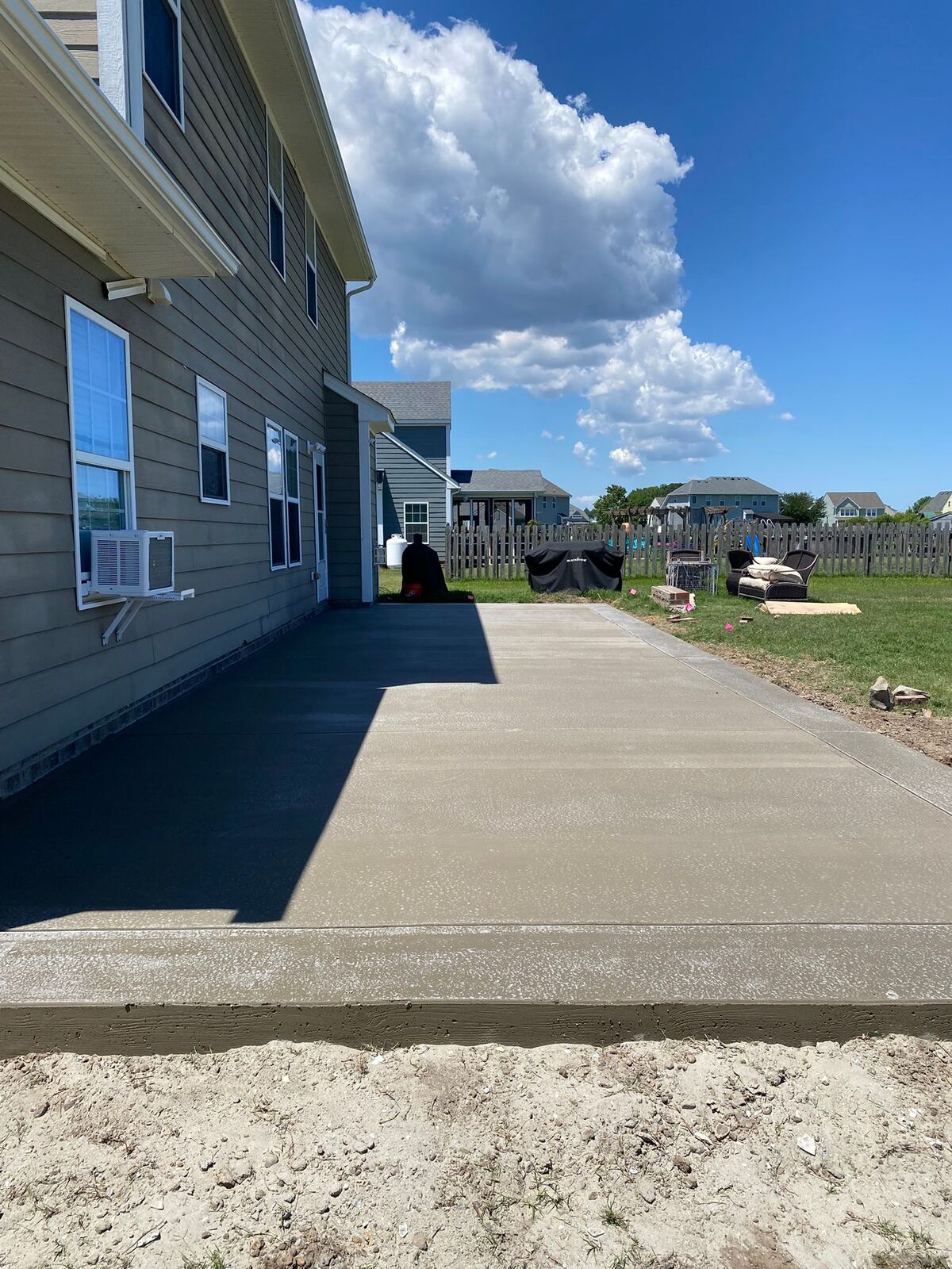 Patios & Walkways project completed by Mike's Concrete & Masonry