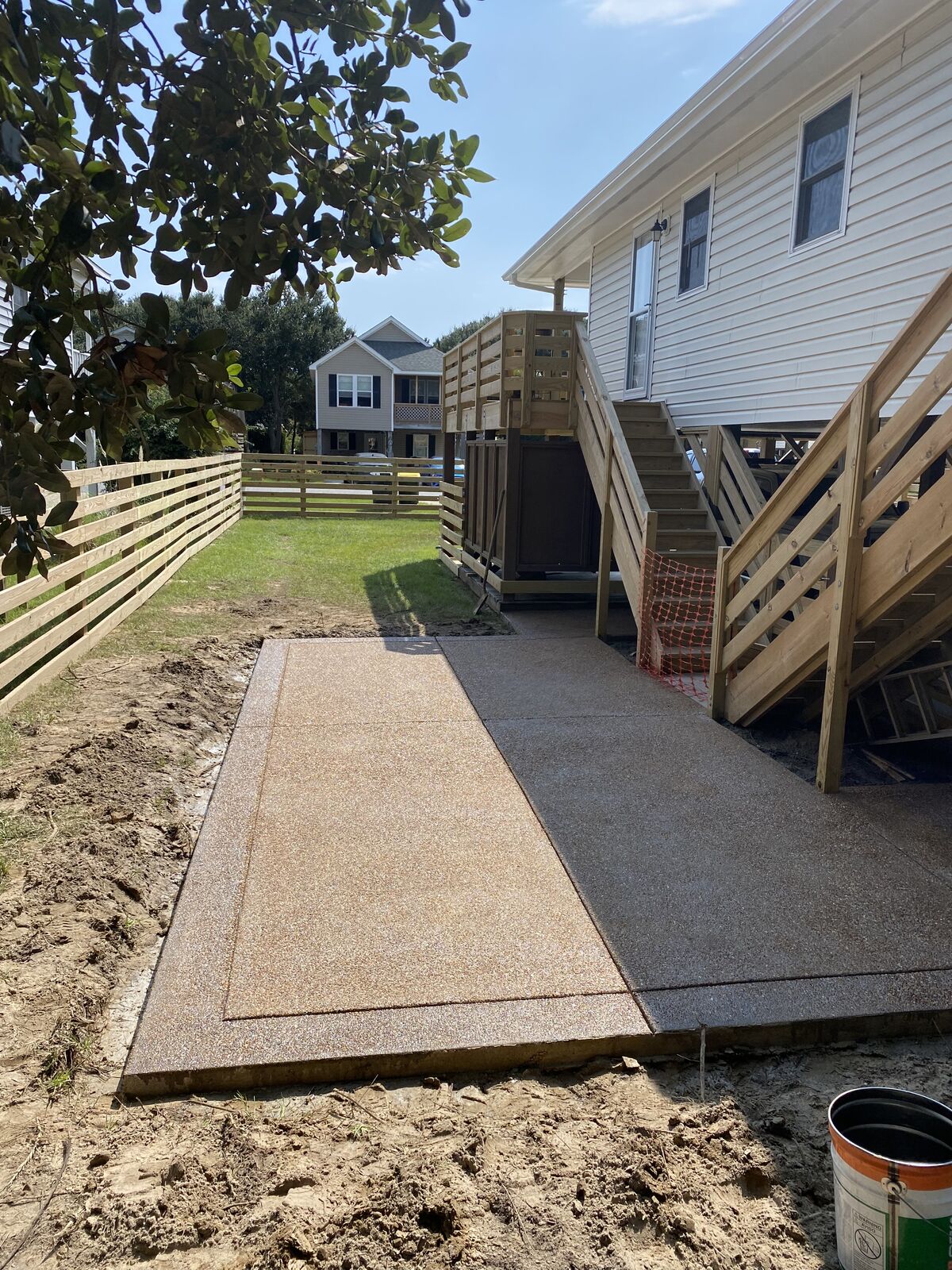 Patios & Walkways project completed by Mike's Concrete & Masonry