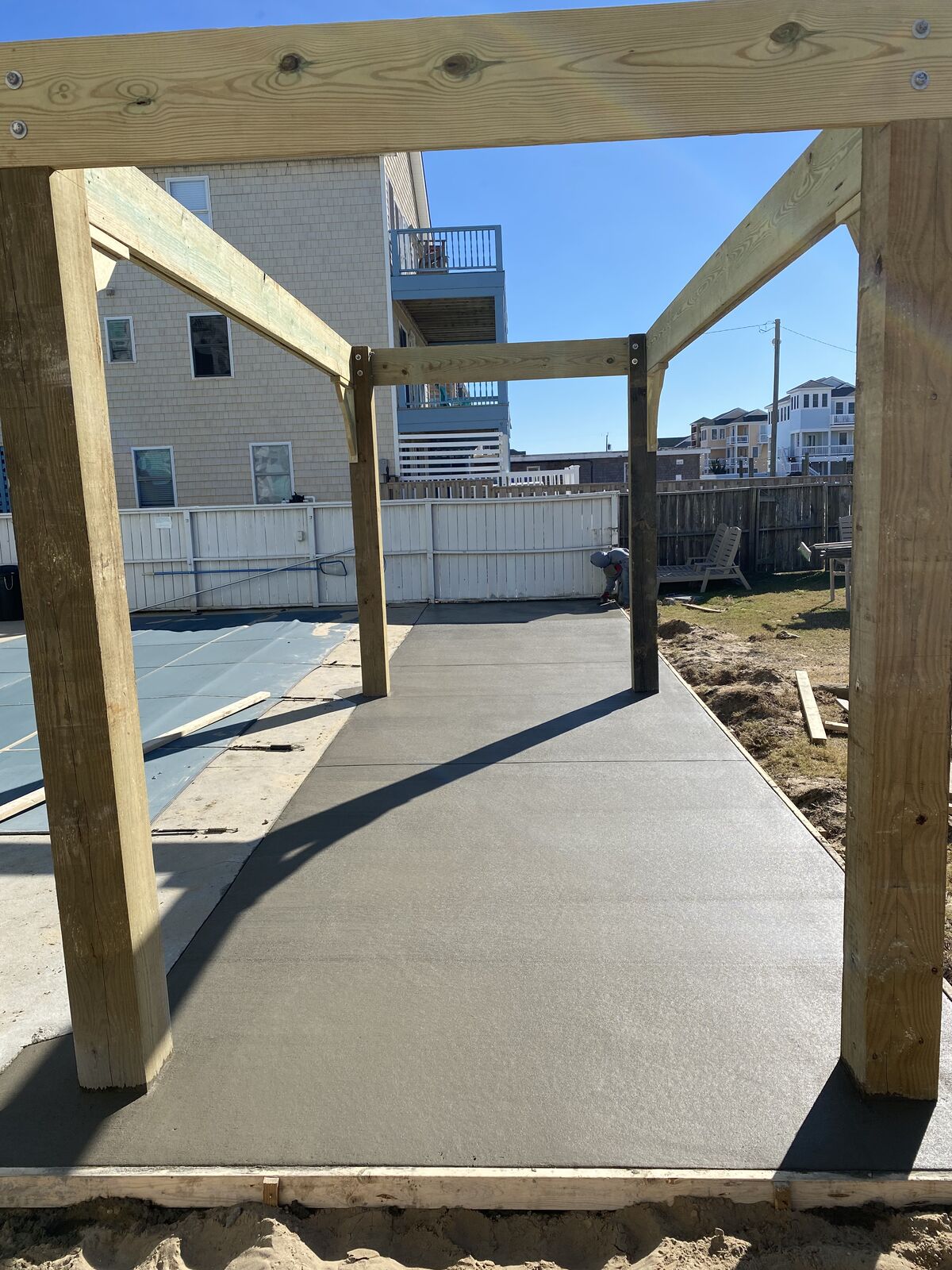 Patios & Walkways project completed by Mike's Concrete & Masonry