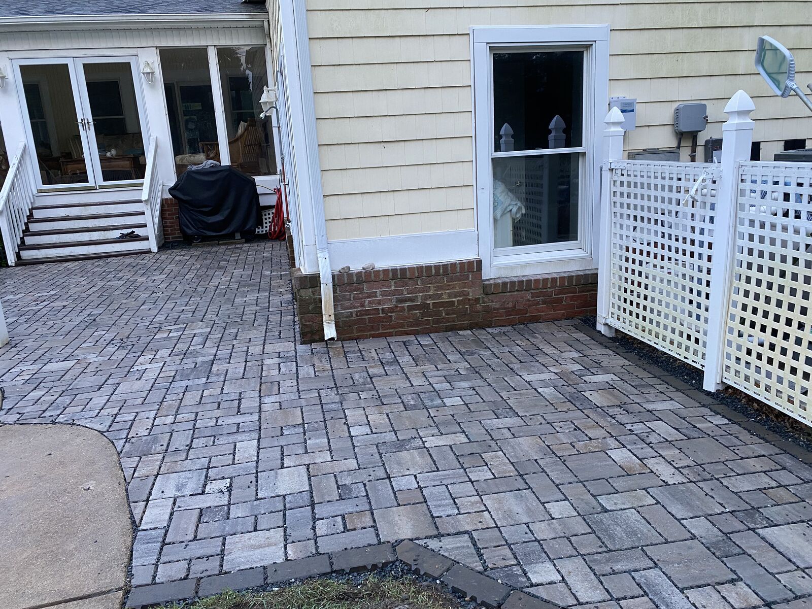 Patios & Walkways project completed by Mike's Concrete & Masonry