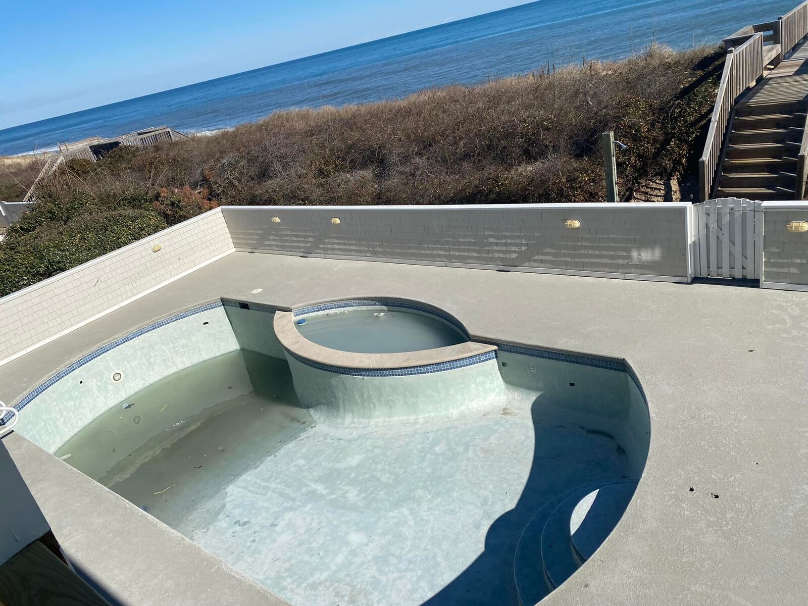 Pool Decks project completed by Mike's Concrete & Masonry