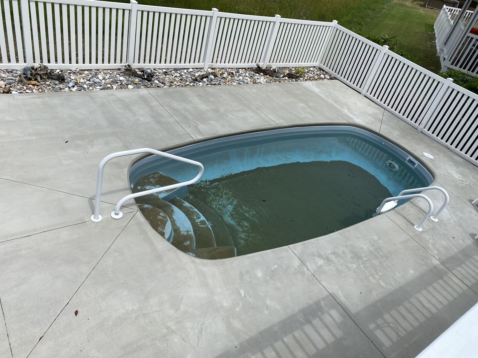 Pool Decks project completed by Mike's Concrete & Masonry
