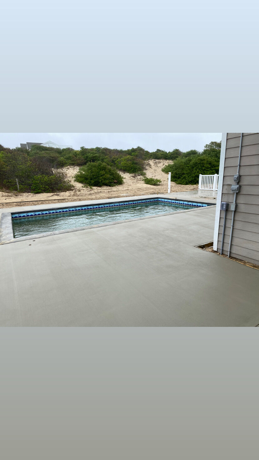 Pool Decks project completed by Mike's Concrete & Masonry
