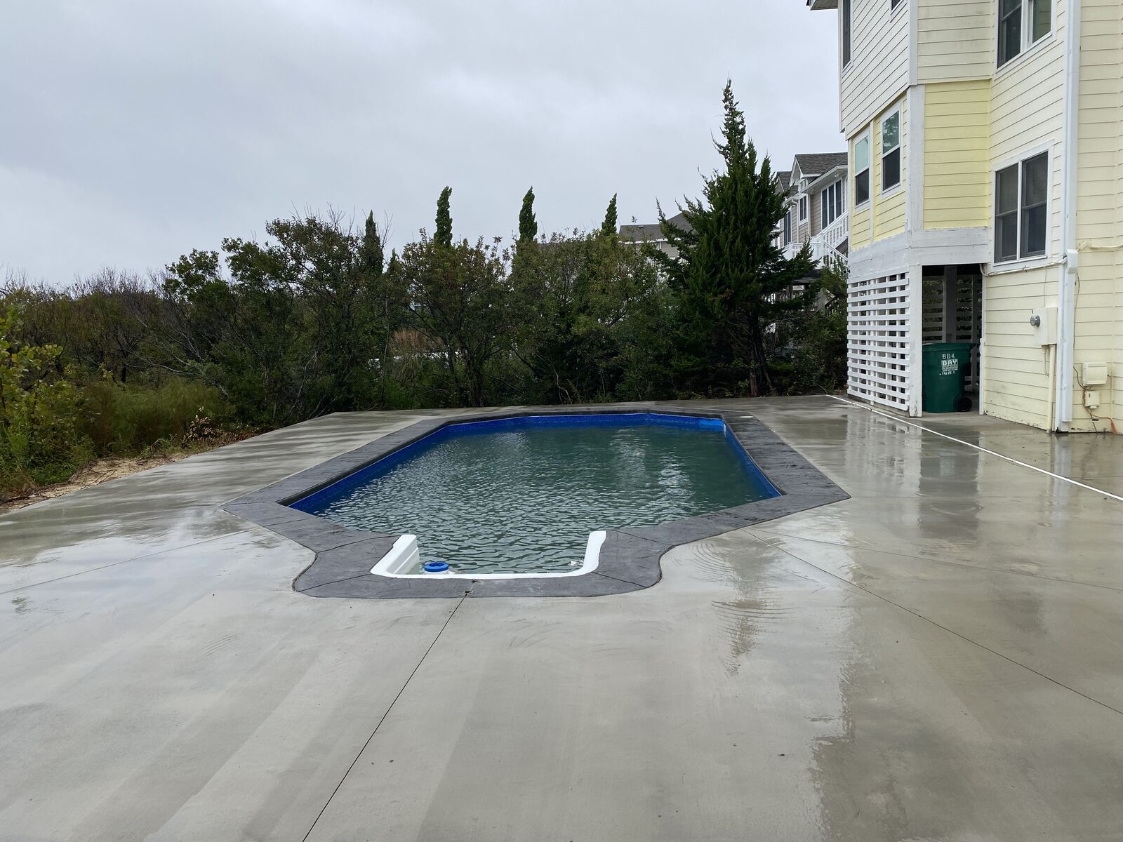 Pool Decks project completed by Mike's Concrete & Masonry