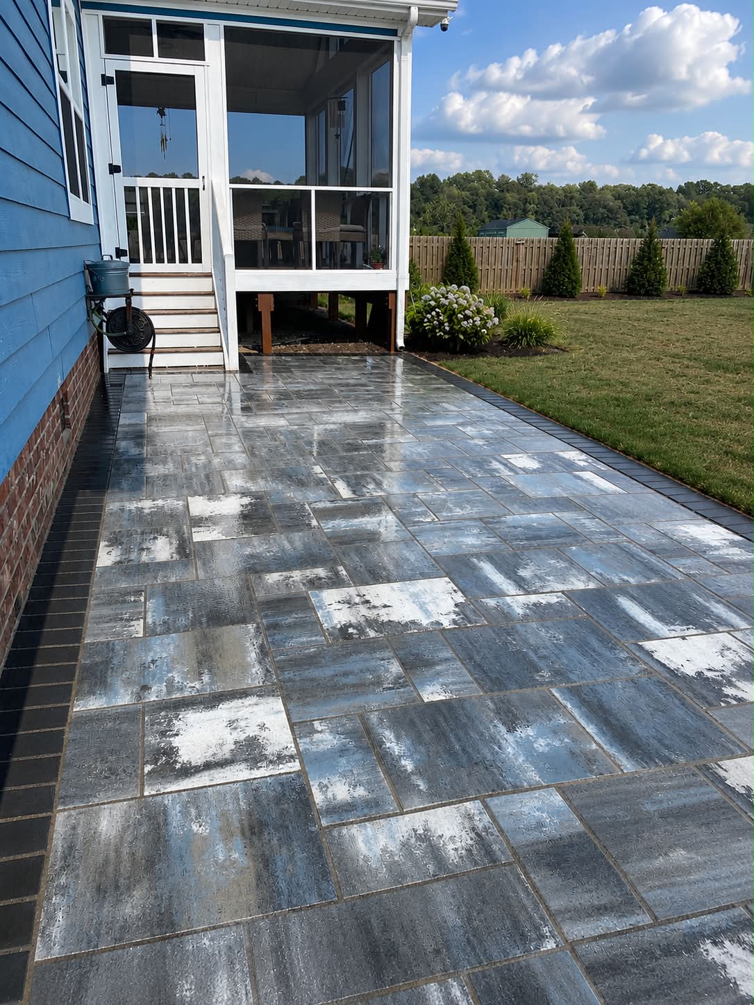 Pavers project by Mike's Concrete & Masonry